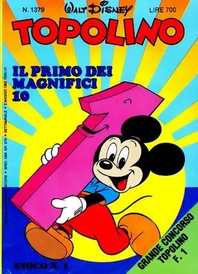 Copertina di TOPOLINO · 1379 — Topolino n. 1379