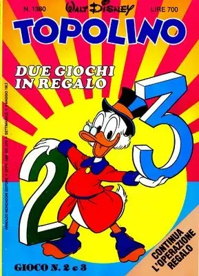 Copertina di TOPOLINO · 1380 — Topolino n. 1380