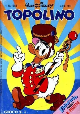 Copertina di TOPOLINO · 1383 — Topolino n. 1383