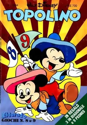Copertina di TOPOLINO · 1384 — Topolino n. 1384