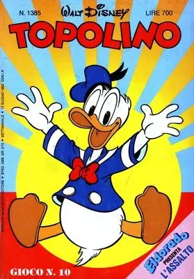 Copertina di TOPOLINO · 1385 — Topolino n. 1385