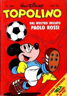 Copertina di TOPOLINO · 1386 — Topolino n. 1386