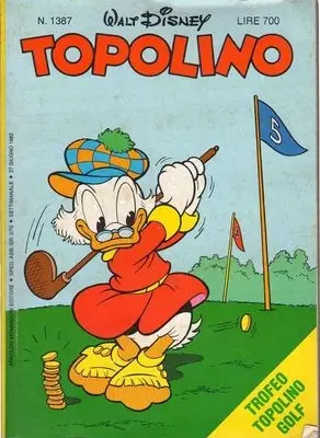 Copertina di TOPOLINO · 1387 — Topolino n. 1387