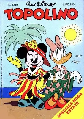 Copertina di TOPOLINO · 1388 — Topolino n. 1388
