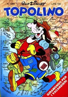 Copertina di TOPOLINO · 1389 — Topolino n. 1389