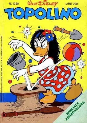 Copertina di TOPOLINO · 1390 — Topolino n. 1390