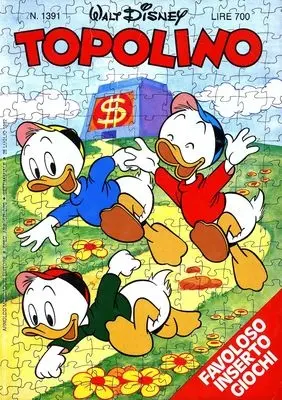 Copertina di TOPOLINO · 1391 — Topolino n. 1391