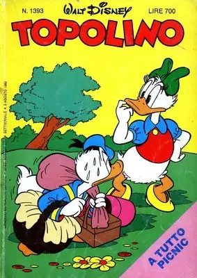 Copertina di TOPOLINO · 1393 — Topolino n. 1393