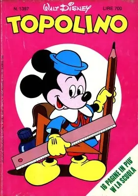 Copertina di TOPOLINO · 1397 — Topolino n. 1397