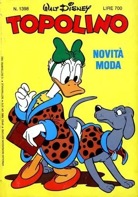 Copertina di TOPOLINO · 1398 — Topolino n. 1398