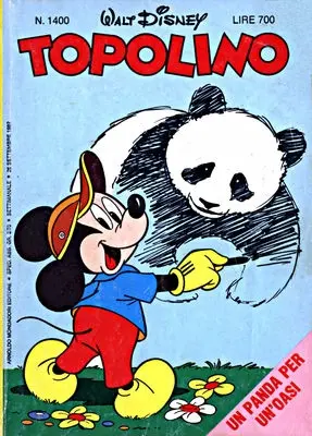 Copertina di TOPOLINO · 1400 — Topolino n. 1400