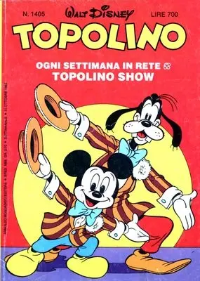 Copertina di TOPOLINO · 1405 — Topolino n. 1405