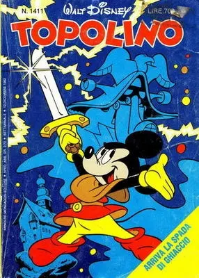 Copertina di TOPOLINO · 1411 — Topolino n. 1411