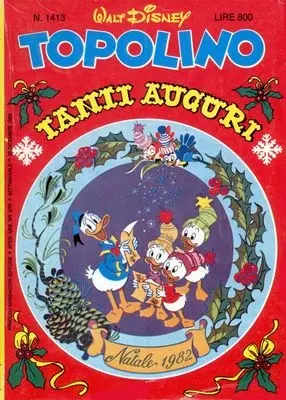 Copertina di TOPOLINO · 1413 — Topolino n. 1413