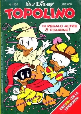 Copertina di TOPOLINO · 1420 — Topolino n. 1420