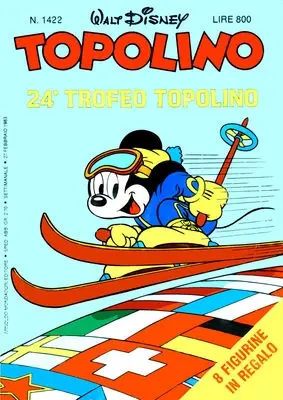 Copertina di TOPOLINO · 1422 — Topolino n. 1422