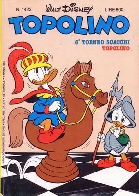 Copertina di TOPOLINO · 1423 — Topolino n. 1423