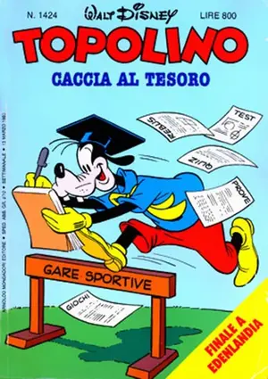 Copertina di TOPOLINO · 1424 — Topolino n. 1424