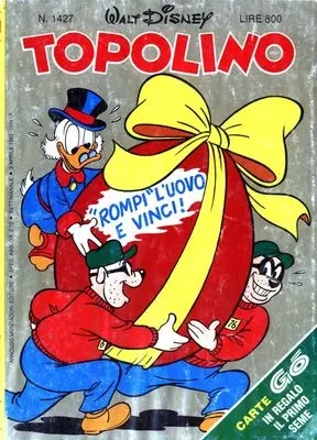 Copertina di TOPOLINO · 1427 — Topolino n. 1427