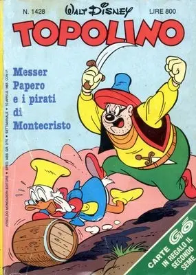 Copertina di TOPOLINO · 1428 — Topolino n. 1428