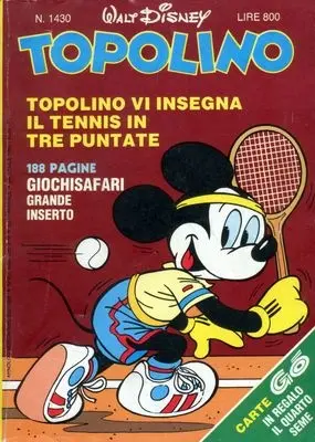 Copertina di TOPOLINO · 1430 — Topolino n. 1430