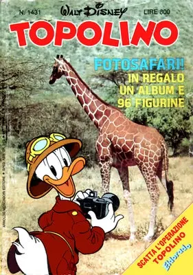 Copertina di TOPOLINO · 1431 — Topolino n. 1431