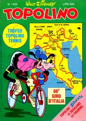 Copertina di TOPOLINO · 1432 — Topolino n. 1432