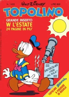 Copertina di TOPOLINO · 1433 — Topolino n. 1433