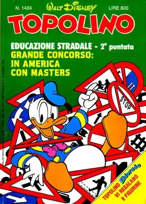 Copertina di TOPOLINO · 1434 — Topolino n. 1434