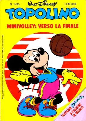 Copertina di TOPOLINO · 1438 — Topolino n. 1438