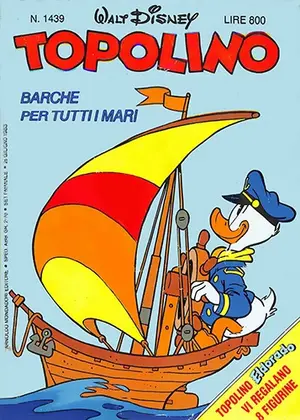 Copertina di TOPOLINO · 1439 — Topolino n. 1439