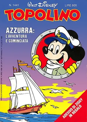 Copertina di TOPOLINO · 1441 — Topolino n. 1441