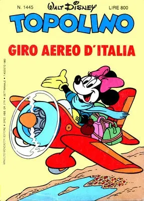 Copertina di TOPOLINO · 1445 — Topolino n. 1445