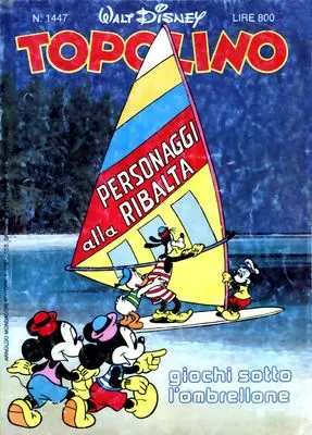 Copertina di TOPOLINO · 1447 — Topolino n. 1447