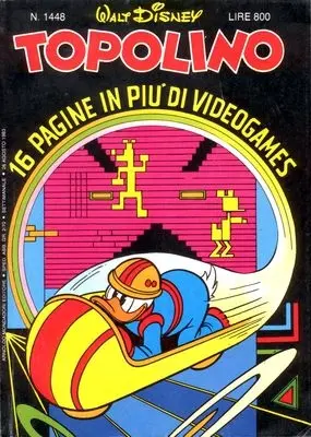 Copertina di TOPOLINO · 1448 — Topolino n. 1448