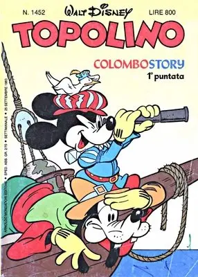 Copertina di TOPOLINO · 1452 — Topolino n. 1452