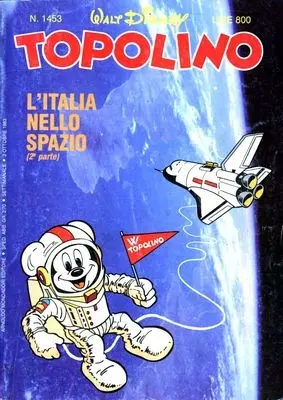Copertina di TOPOLINO · 1453 — Topolino n. 1453