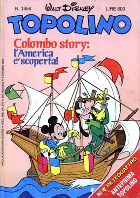 Copertina di TOPOLINO · 1454 — Topolino n. 1454