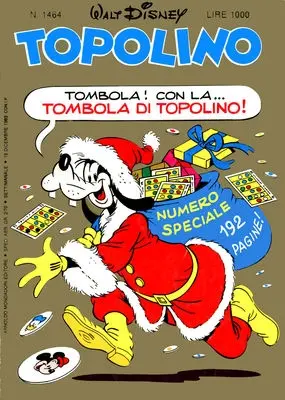 Copertina di TOPOLINO · 1464 — Topolino n. 1464