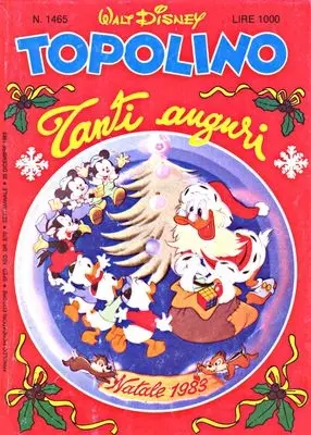Copertina di TOPOLINO · 1465 — Topolino n. 1465