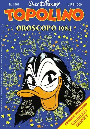 Copertina di TOPOLINO · 1467 — Topolino n. 1467