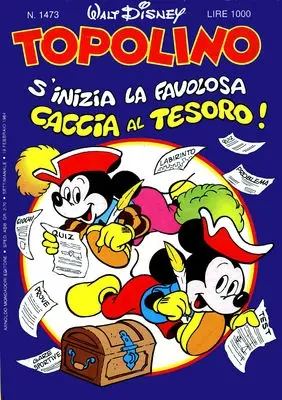 Copertina di TOPOLINO · 1473 — Topolino n. 1473