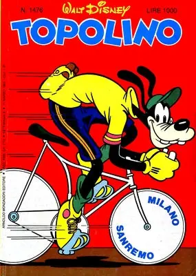 Copertina di TOPOLINO · 1476 — Topolino n. 1476