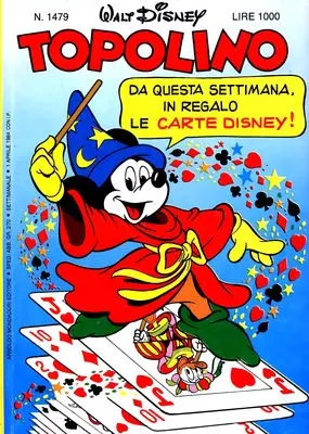 Copertina di TOPOLINO · 1479 — Topolino n. 1479