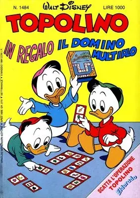 Copertina di TOPOLINO · 1484 — Topolino n. 1484