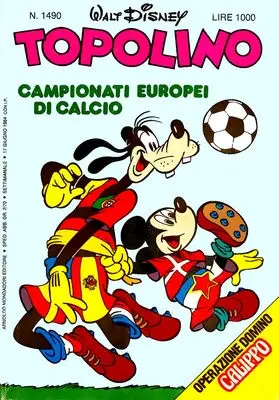 Copertina di TOPOLINO · 1490 — Topolino n. 1490
