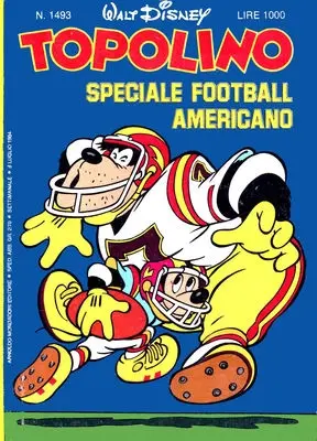 Copertina di TOPOLINO · 1493 — Topolino n. 1493