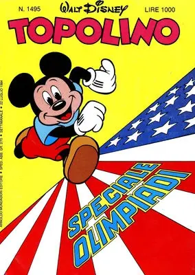 Copertina di TOPOLINO · 1495 — Topolino n. 1495