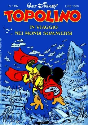 Copertina di TOPOLINO · 1497 — Topolino n. 1497