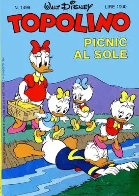 Copertina di TOPOLINO · 1499 — Topolino n. 1499